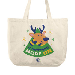 Christmas mode on Tote Bag (Υφασμάτινη Τσάντα Αγοράς) Christmas mode on Tote Bag (Υφασμάτινη Τσάντα Αγοράς)